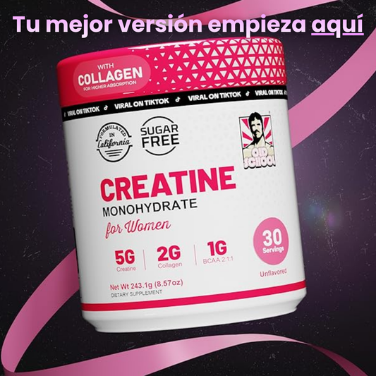 Lunavia™- Creatina Monohidratada Para Mujer