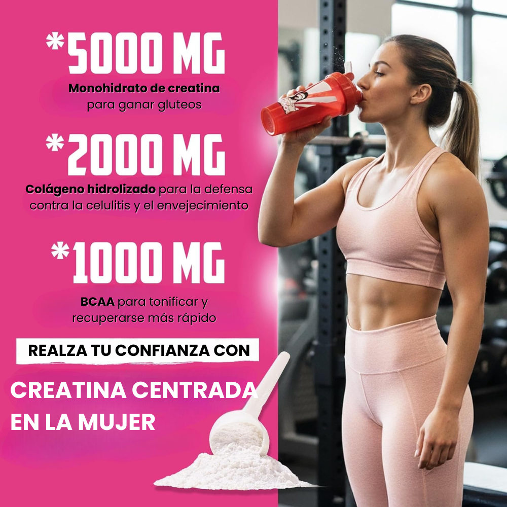 Lunavia™- Creatina Monohidratada Para Mujer