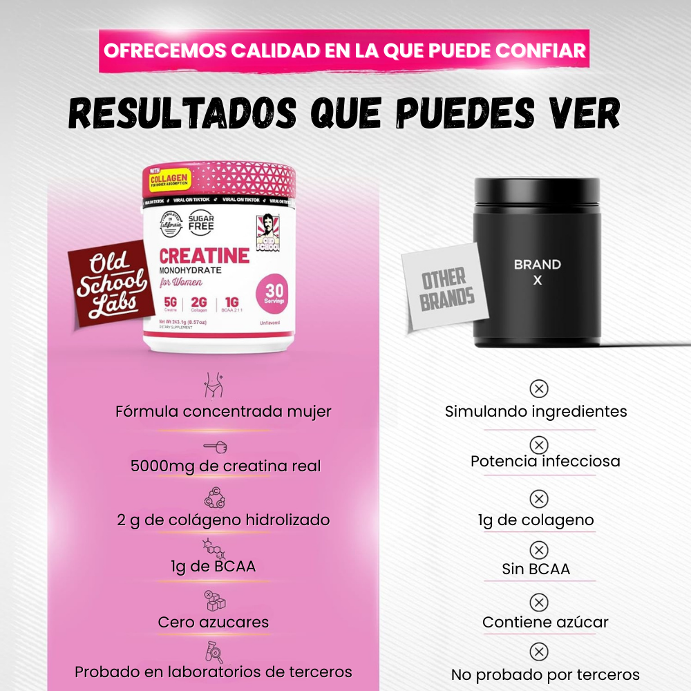 Lunavia™- Creatina Monohidratada Para Mujer