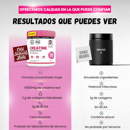 Lunavia™- Creatina Monohidratada Para Mujer