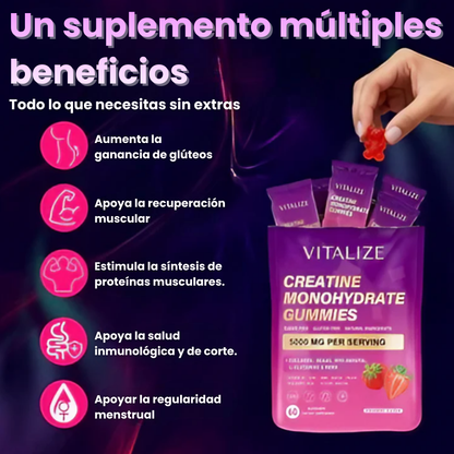 Lunavia™- Gomitas De Creatina Vitalize
